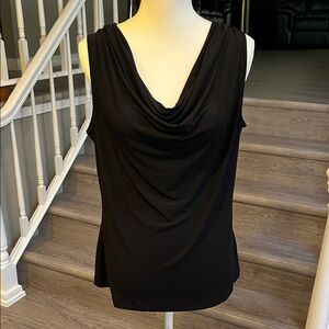 Calvin Klein Black Sleeveless Blouse